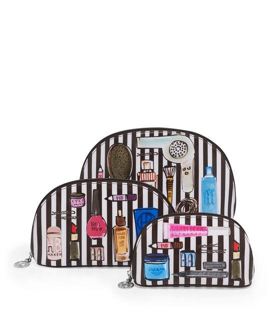 Henri Bendel Beauty Essentials Cosmetic Wedge Set Of 3