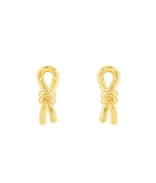 Henri Bendel Love Knot Stud Earring
