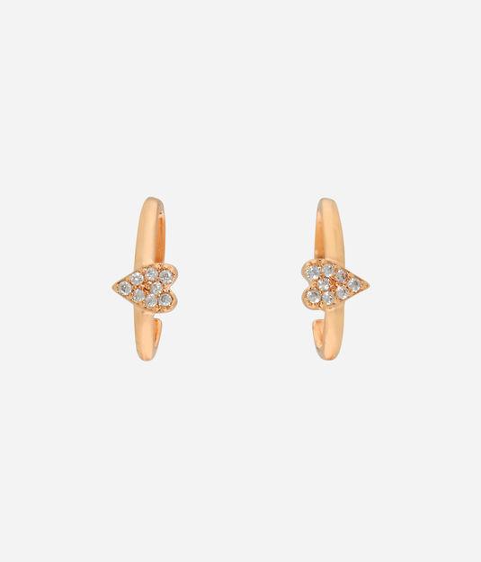 Henri Bendel Luxe Pave Heart Ear Cuff
