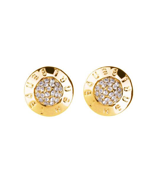 Henri Bendel The Plaza Pave Stud Earring