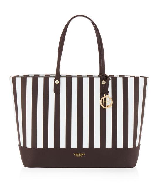 Henri Bendel Centennial Stripe Large Tote