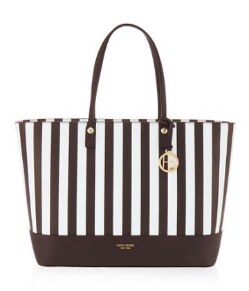 Henri Bendel Centennial Stripe Large Tote
