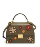 Henri Bendel Waldorf Top Handle Satchel With Patches