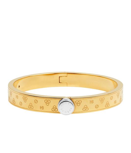 Henri Bendel Petal Monogram Bangle