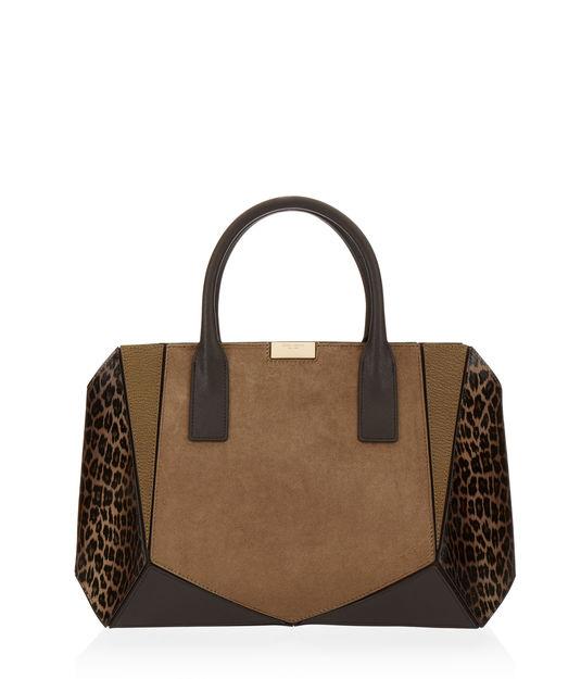 Henri Bendel Haircalf Geo Tote