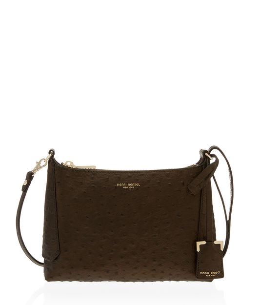 Henri Bendel Rivington Ostrich Crossbody