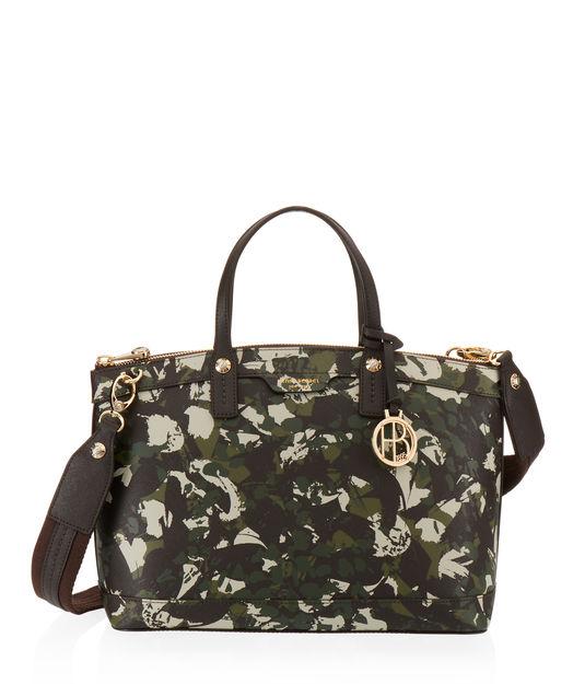 Henri Bendel West 57th Floral Camouflage Satchel