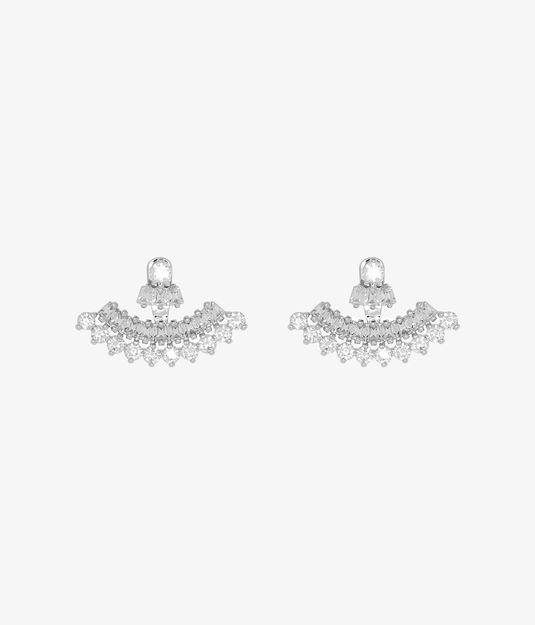 Henri Bendel Luxe Modern Huggie Drop Earrings