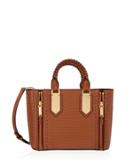 Henri Bendel A-list Mini Croco Satchel