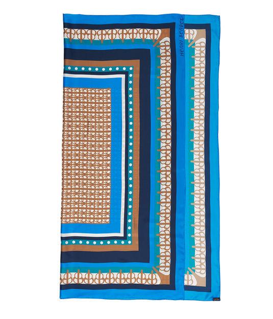 Henri Bendel Linked Silk Scarf