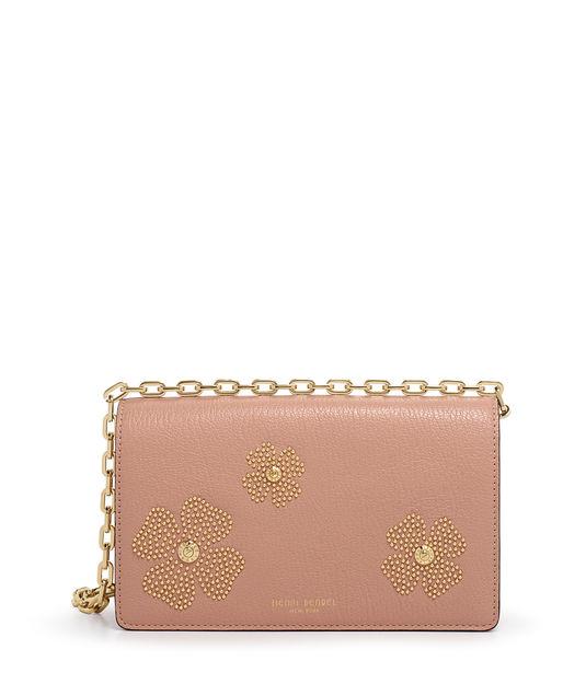 Henri Bendel Centre Street Floral Studded Crossbody