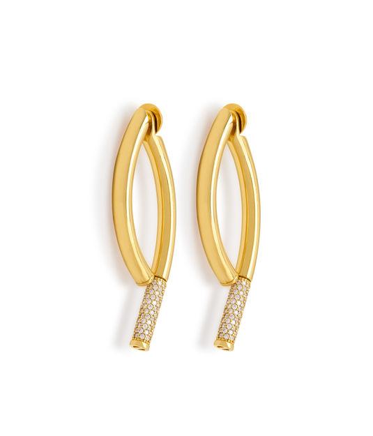 Henri Bendel Fluid Metal Ear Jacket