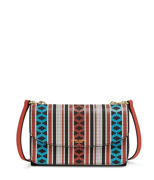 Henri Bendel West 57th 2-in-1 Bead Print Wallet On A String