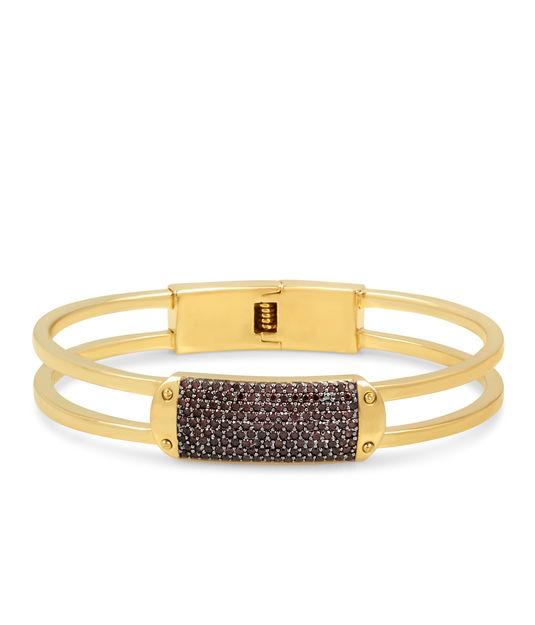 Henri Bendel Luxe Elements Plaque Hinged Bracelet