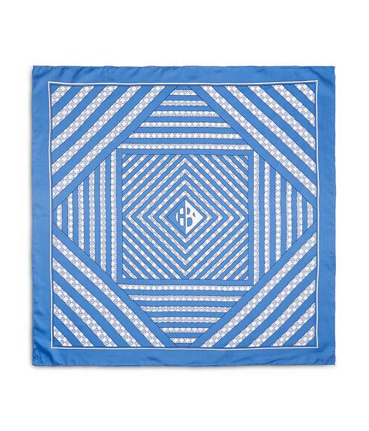 Henri Bendel Hb Illusion Silk Scarf