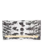 Henri Bendel Carlyle Tri-fold Lizard Wallet