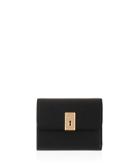 Henri Bendel Mini Turn Key Tri-fold Wallet