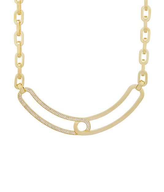 Henri Bendel Deb Link Collar Necklace