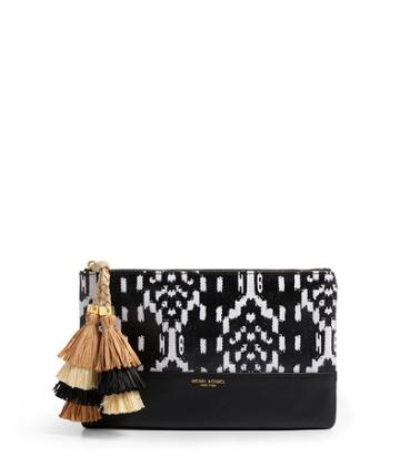 Henri Bendel Flat Tassel Pouch