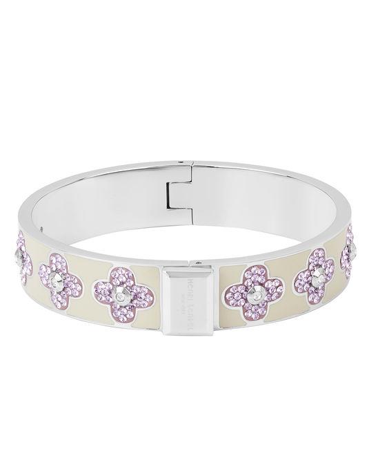 Henri Bendel Fantasy Petal Enamel Bangle