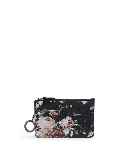 Henri Bendel West 57th Floral Printed Zip Coin Purse