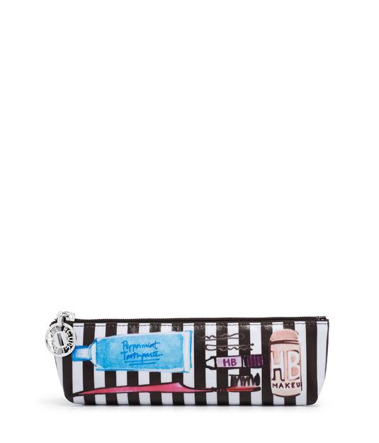 Henri Bendel Beauty Essentials Small T Gusset Cosmetic Bag