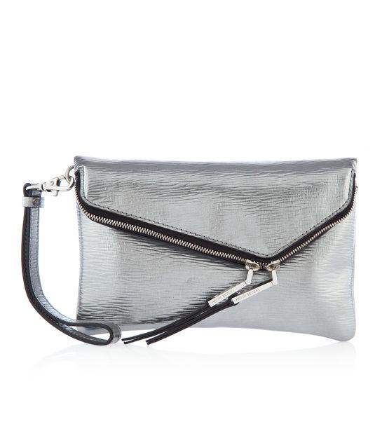 Henri Bendel Deb Metallic Wristlet