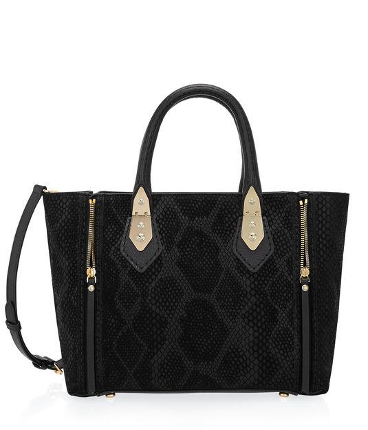 Henri Bendel A-list Suede Satchel