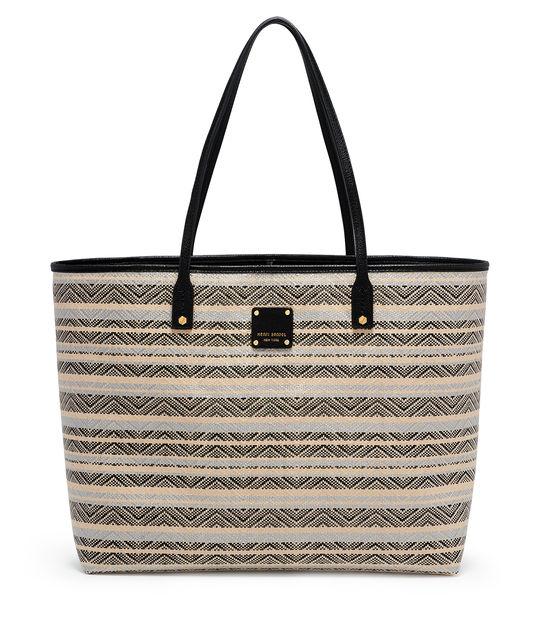 Henri Bendel Woven Straw Xl Beach Tote