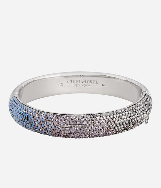 Henri Bendel Luxe Pave Ribbon Ombre Bangle