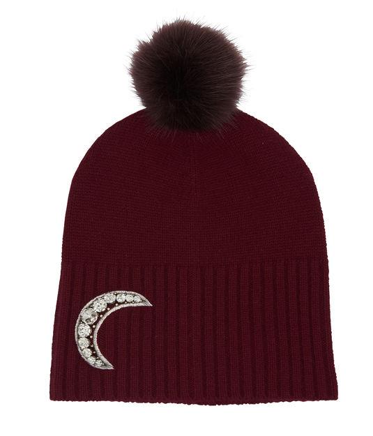 Henri Bendel Moon Cashmere Beanie