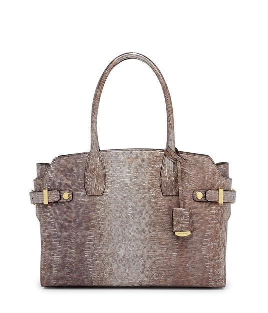 Henri Bendel Carlyle Lizard Embossed Tote