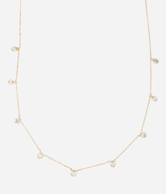 Henri Bendel Luxe Asscher Web Collar Necklace