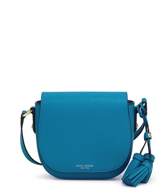 Henri Bendel West 57th Tassel Mini Saddle Bag