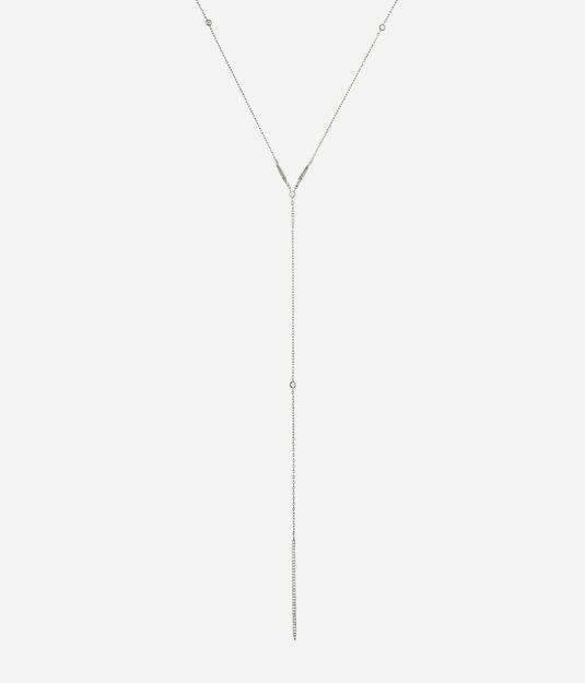 Henri Bendel Luxe Fine Lines Y Necklace