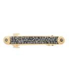 Henri Bendel Rivet Crystal Bar Barrette