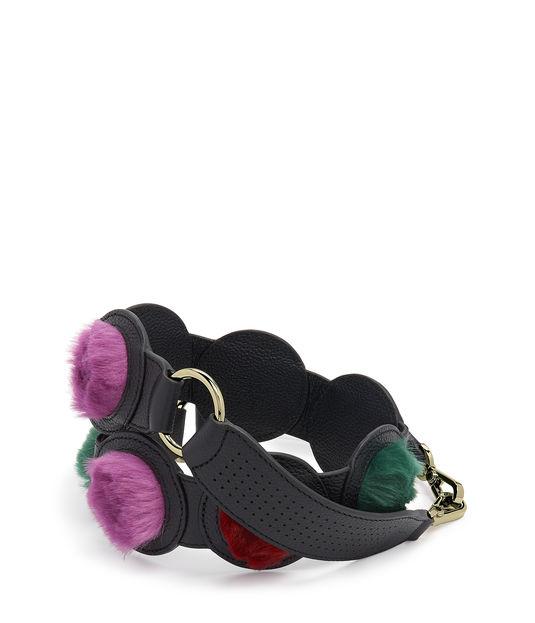 Henri Bendel Influencer Fur Multi Bag Strap
