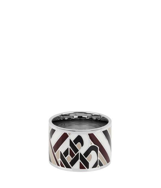 Henri Bendel Bowery Print Enamel Ring
