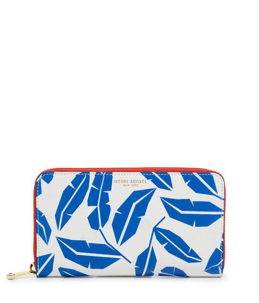 Henri Bendel West 57th Printed Zip Around Continental Wallet