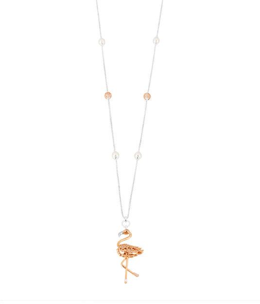 Henri Bendel Flamingo Pendant Necklace