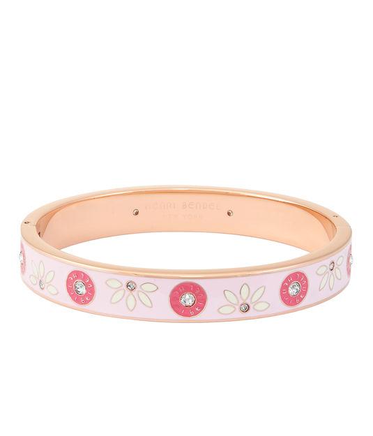 Henri Bendel Petite Floral Rivet Bangle