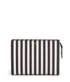 Henri Bendel Centennial Stripe Small Cosmetic Clutch