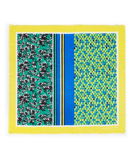 Henri Bendel Abstract Square Scarf