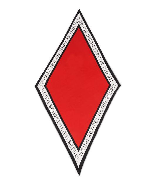 Henri Bendel Sport Diamond Silk Scarf