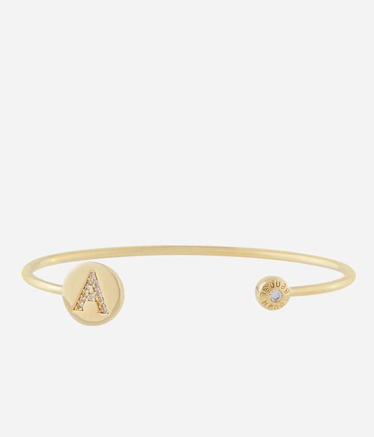 Henri Bendel Luxe Monogram A Cuff
