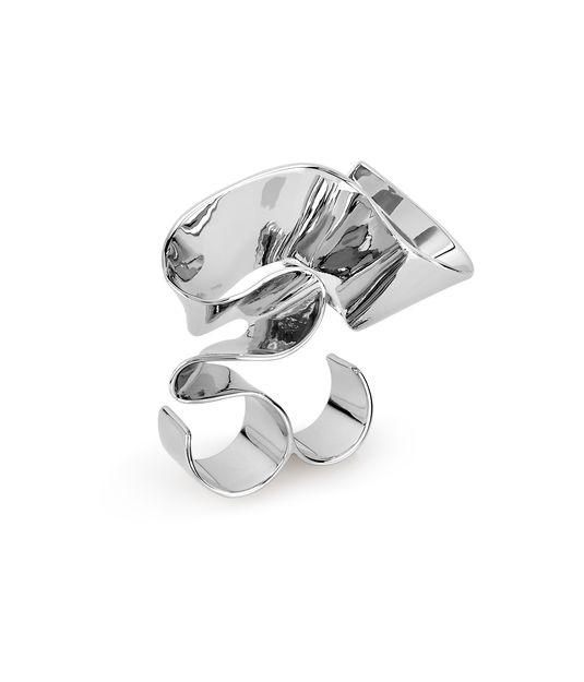 Henri Bendel Metal Ruffle Ring
