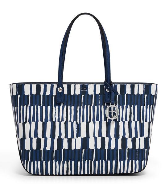 Henri Bendel West 57th Watercolor Print E/w Tote