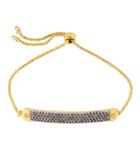 Henri Bendel Luxe Elements Plaque Slider Bracelet