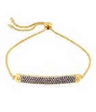 Henri Bendel Luxe Elements Plaque Slider Bracelet