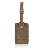 Henri Bendel West 57th Croco Bag Tag